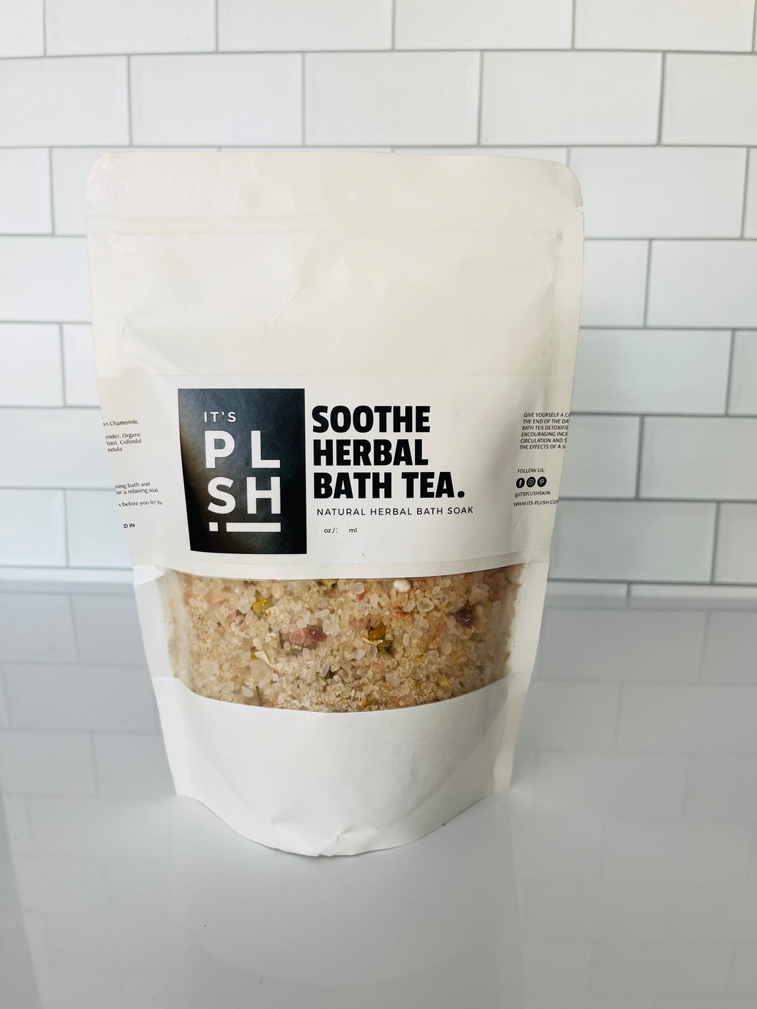 Soothe | Ginger + Oats Herbal Bath Tea
